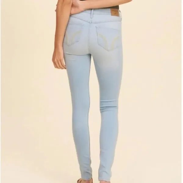 ✨ Hollister Jean Leggings Washed Light Blue✨ - Image 2