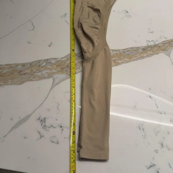 Alphalete Amplify Seamless Leggings Khaki Size‎ S - Image 7