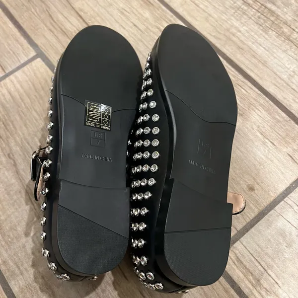 Flat Shoes Rhinestones Flats Studs Flats Strap Flats Espadrilles Loafers Mocasins - Image 7