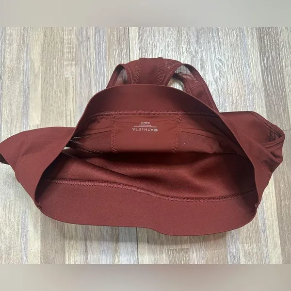 Athleta Hustle II Bra in Rust, Size 34B/C - Image 7