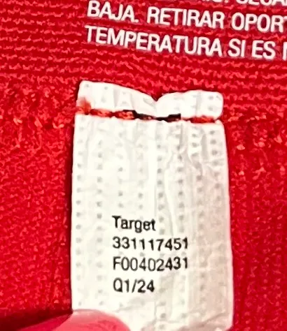 NWT Wild Fable High Rise Seamless Slim Biker Running Red Hot Shorts Size M - Image 8