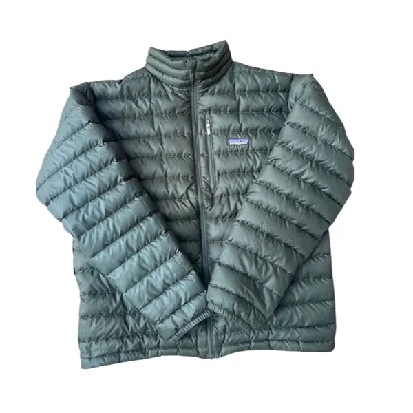 Patagonia Women's Down Jacket Puffer in green size S - Image 2