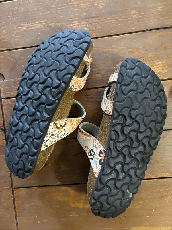 Birkenstock Papillo Floral Pattern Adjustable Strap Sandals - Image 5