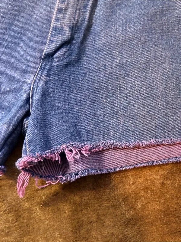 Vintage Wrangler Purple Cutt Offs Shorts - Image 4