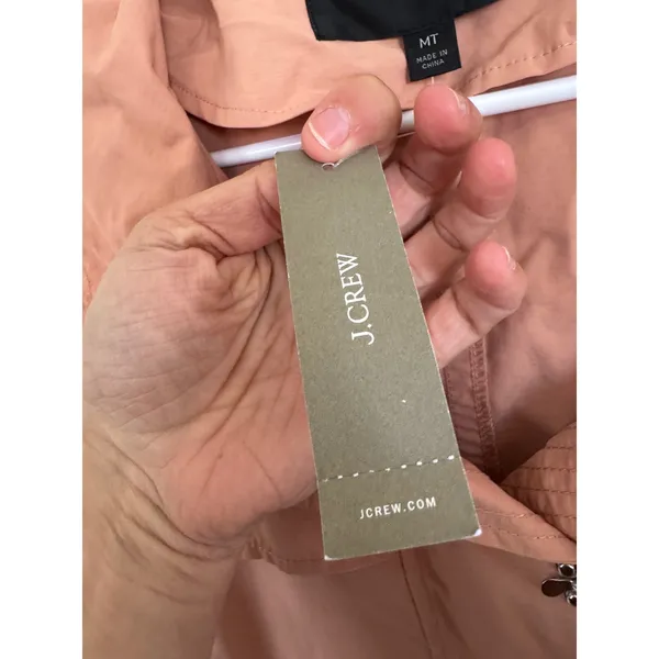 NWT J.Crew Lightweight Utility jacket in soft blush pink size medium tall (MT) - Image 4