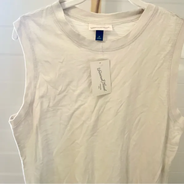 Universal Threads Tan Mini Shift Dress Women's‎ M - Image 3