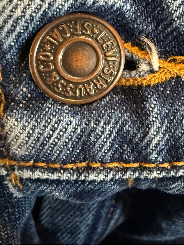Levis Vintage 550 Jeans Women’s Size 14 Reg Relaxed Fit Tapered Leg 100% Cotton - Image 10