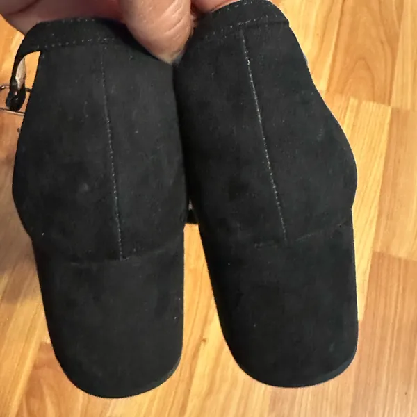 a new day Black Block Heel Sandals size 10 - Image 2