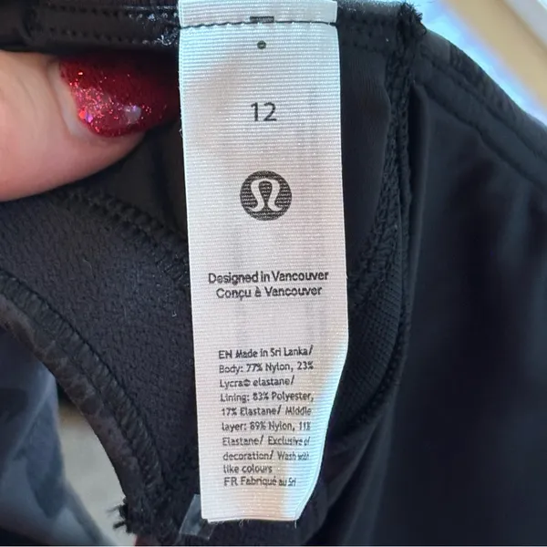 Lululemon Wunder Train Strappy Racer Bra A/B NWT. Size 12. Color HLBM - Image 6