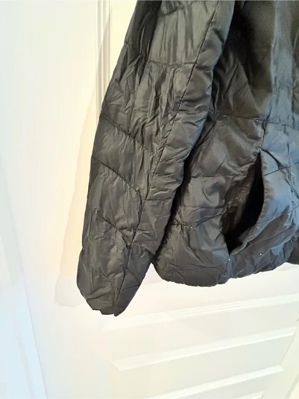 Eddie Bauer Down Puffer Jacket Black Size M - Image 5