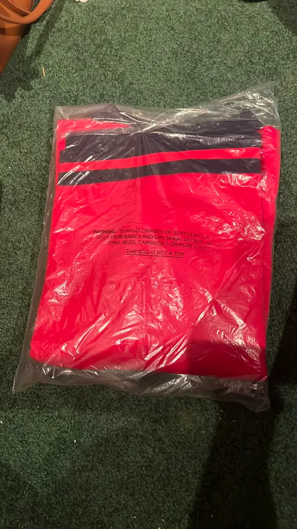 Angels Throwback Collared Crewneck Red Size XL - Image 2