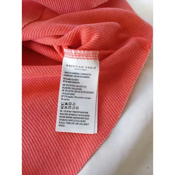 L Ribbed Cropped Tank American Eagle - Image 4