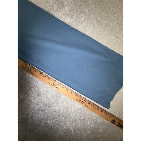 Lululemon Women's City Sleek 5-Pocket Wide-Leg Utility Blue Size 27 Full Length - Image 12