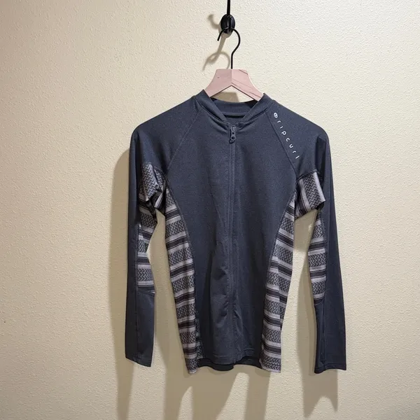 Rip Curl Trestles Long-Sleeve Front Zip Rashguard - Image 2