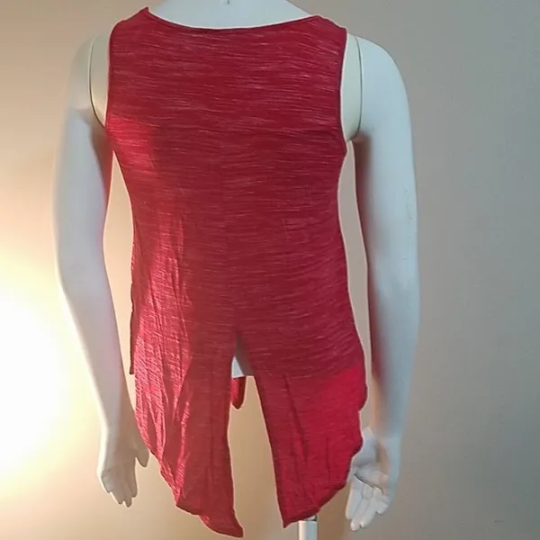 Moa Moa Red & White Tank Top (Small) - Image 4