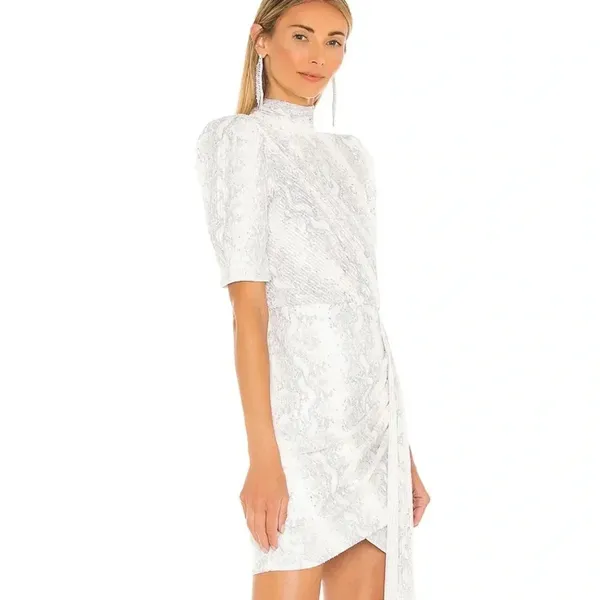 Saylor Louella Sequin Mini Dress Revolve Size M NWT - Image 3