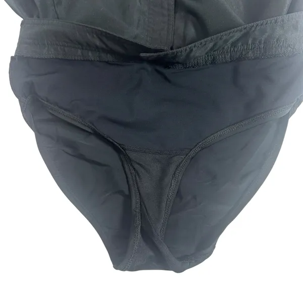 Croft & Barrow Black Swim Skirt Bottom with Built In Brief Size 6 - Image 3