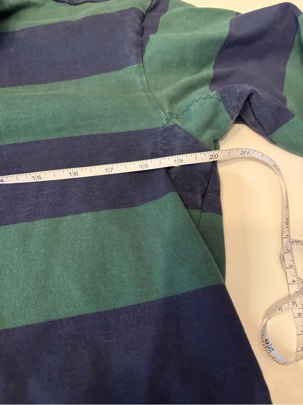 Beach Riot Rugby Shirt Verdant Stripe size XS - Image 6