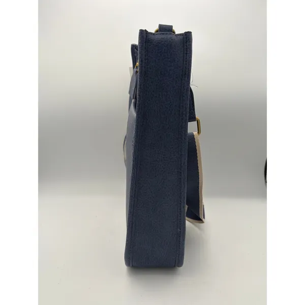 Women’s Style&Co Navy Blue Leather Crossbody Purse - Image 2