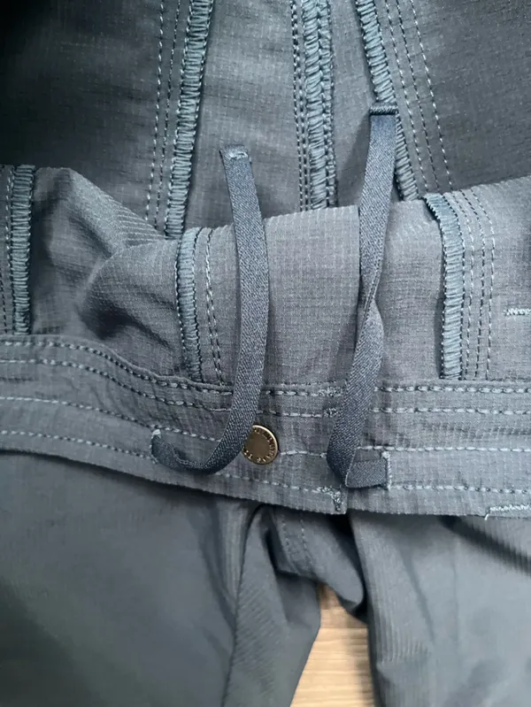 Kuhl Blue Straight Leg Zip Pocket Drawstring Outdoor Hiking Sporty Pants Size 6 - Image 4