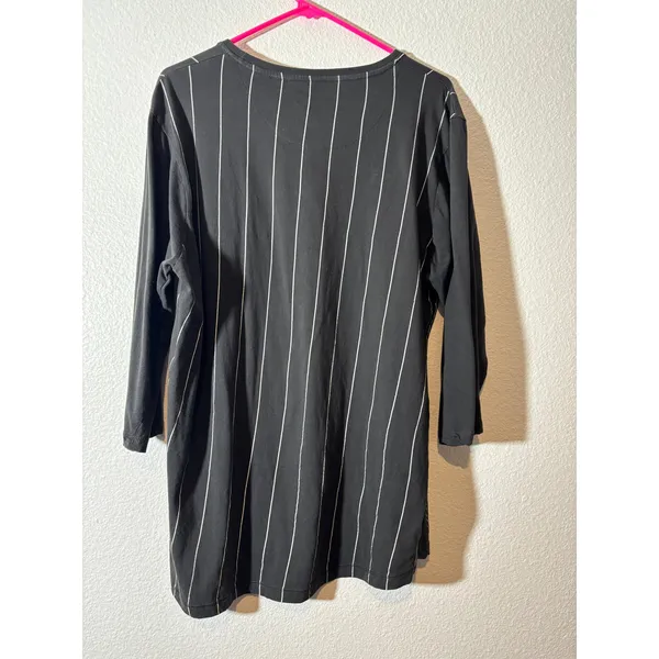 Cotton On Authentic Size XXL Brooklyn Spellout 3/4 Sleeve Scoop Neck T-Shirt - Image 3