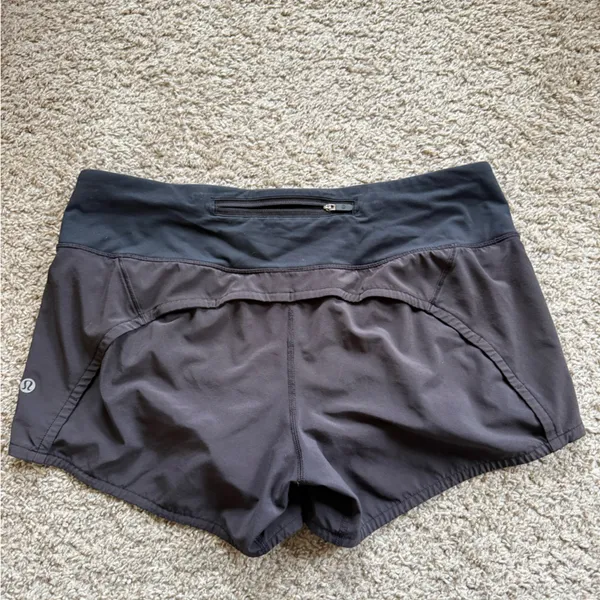 Lululemon Run Times Short in Black - Image 4