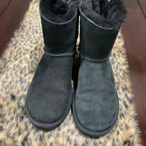 UGG CORDUROY‎ SINGLE BOW BOOTS - Image 8