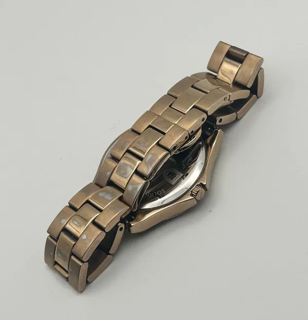 DKNY Champagne Stainless Steel Women’s Watch Working 34mm - Image 5