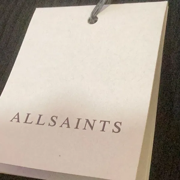 ALLSAINTS Peaches Slim Fit Trousers, Black, Size Small, NWT - Image 9