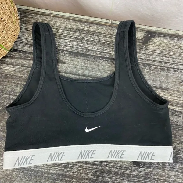 Nike Black & White Double Layer Athletic Sport Shorts & Top 2 Piece SET M - Image 8