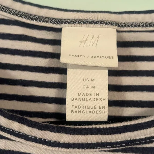 H&M fitted teeshirt - Image 3