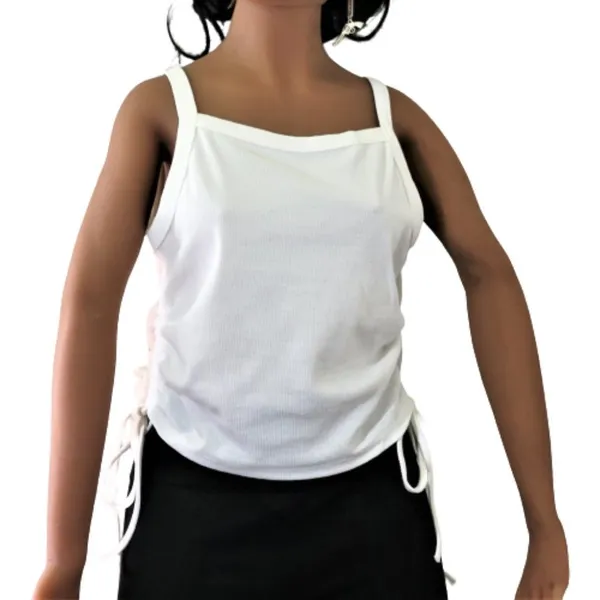 White Tank Top Size Medium NWT - Image 2