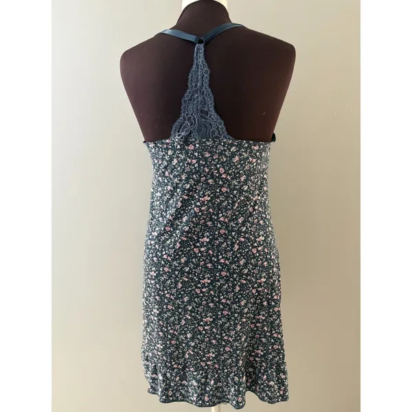 Marilyn Monroe Slip Dress Sz XL Floral Babydoll Nightgown Lace Cottage Fairy - Image 4