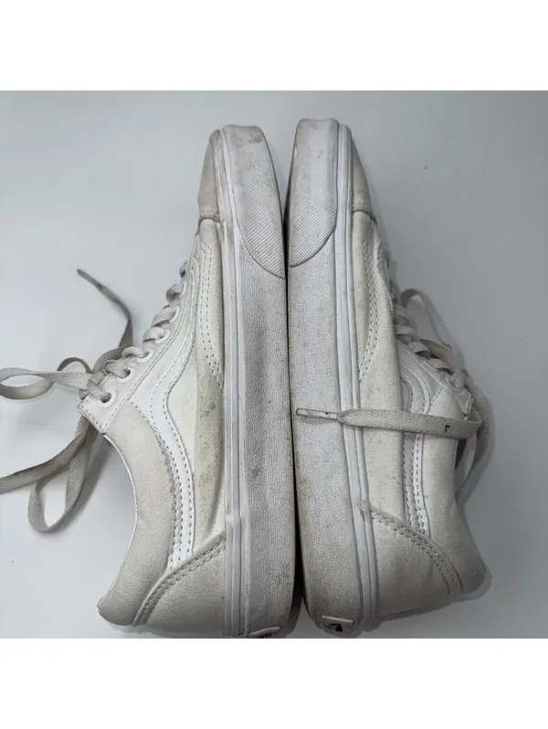 Vans CDG White Low Women's 8.5 Men's 7 Sneakers Shoes Commes De Garçon - Image 7
