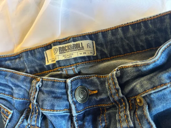 Rock n Roll Denim wide leg jeans - Image 5