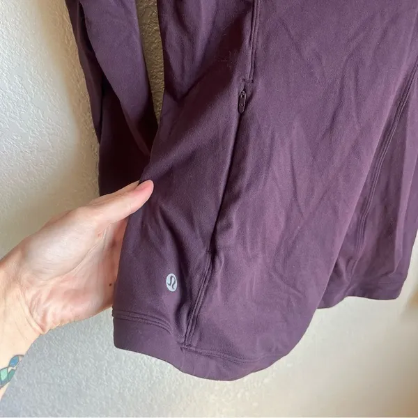 Lululemon Runderful Long Sleeve Black Cherry - Image 8
