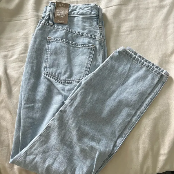 NWT Madewell curvy perfect vintage jean size 24 - Image 3