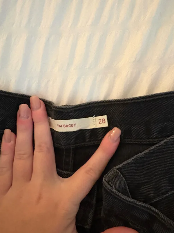 Levi’s Jeans Black 94 Baggy - Image 4