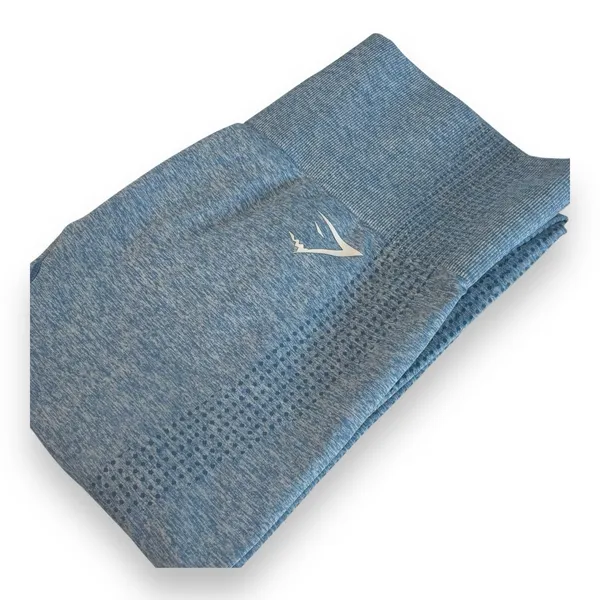 Gymshark Vital Seamless Legging‎ Ash Teal Compression Athletic Running Gym No Sz - Image 2