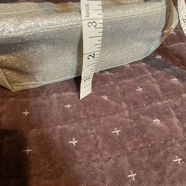 NWOT Glitter Bath and Body Works toiletry makeup travel bag Clutch - Image 4