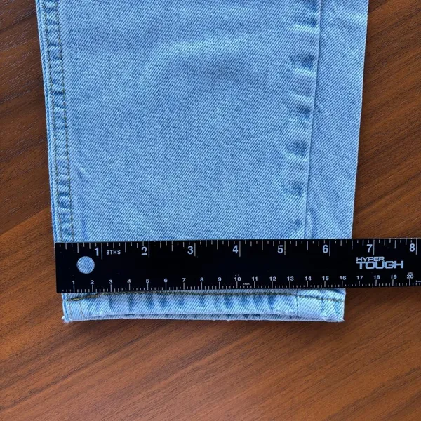 BDG Urban Outfitters Light Wash Mom Jeans High Waist Straight Leg W28 - Image 16