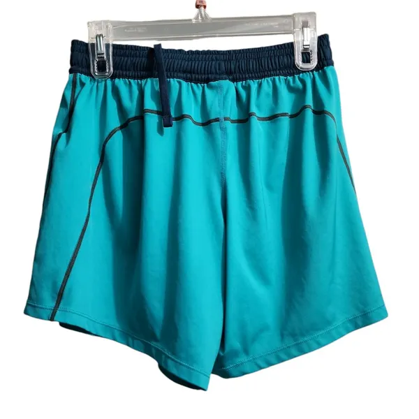 Nike Dri-FIT Turquoise Athletic Shorts Women's Workout Running Gym Activewear‎ - Image 2