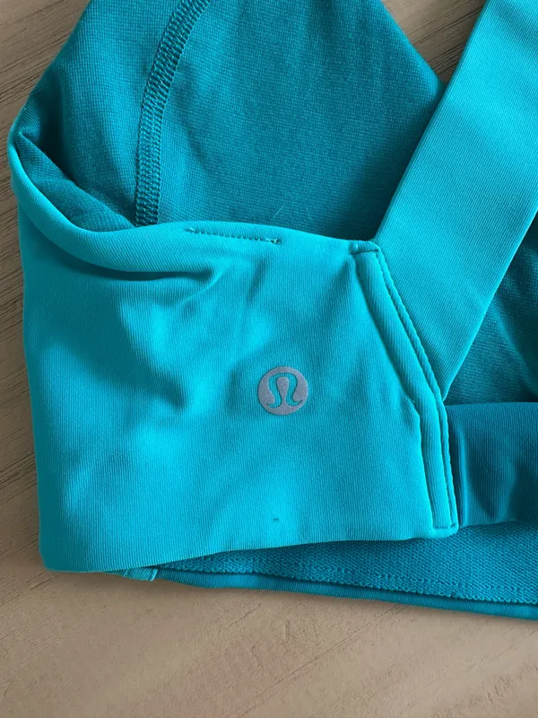 Lululemon Sweat Times Bra Spirit Green / Eucalyptus 6 - Image 3