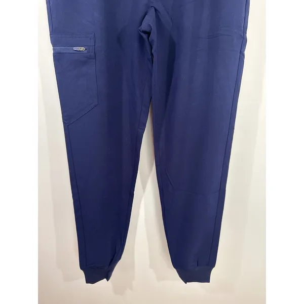 FIGS Zamora High‎ Waisted Jogger Scrub Pants Navy Blue XS NWT - Image 4