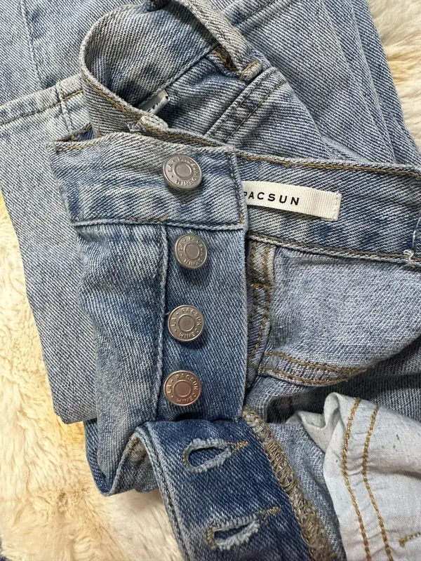 PacSun Jeans Low-Rise Straight Size 25 - Image 3