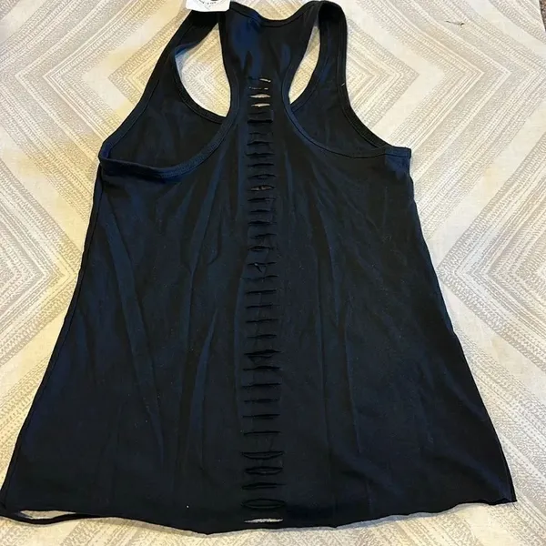 Ali & Joe Women’s ‘Nama Slay’ Black Cut Custom Tank Top - Image 4