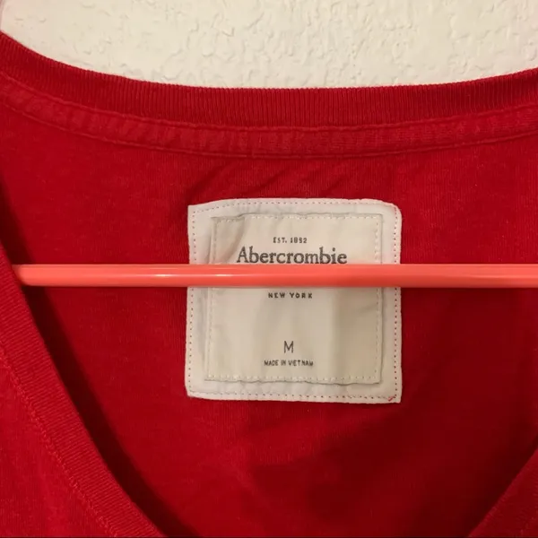 Abercrombie & Fitch Red Short Sleeve - Image 2