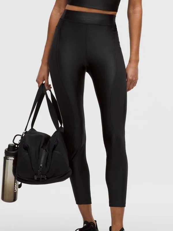 lululemon athletica Black High-Rise Workout Leggings Size 0 - Image 2
