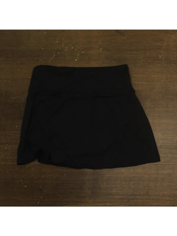 NWT Coco Reef Womens Soar Ultra High Swim Skirt U95396 Black XL - Image 4