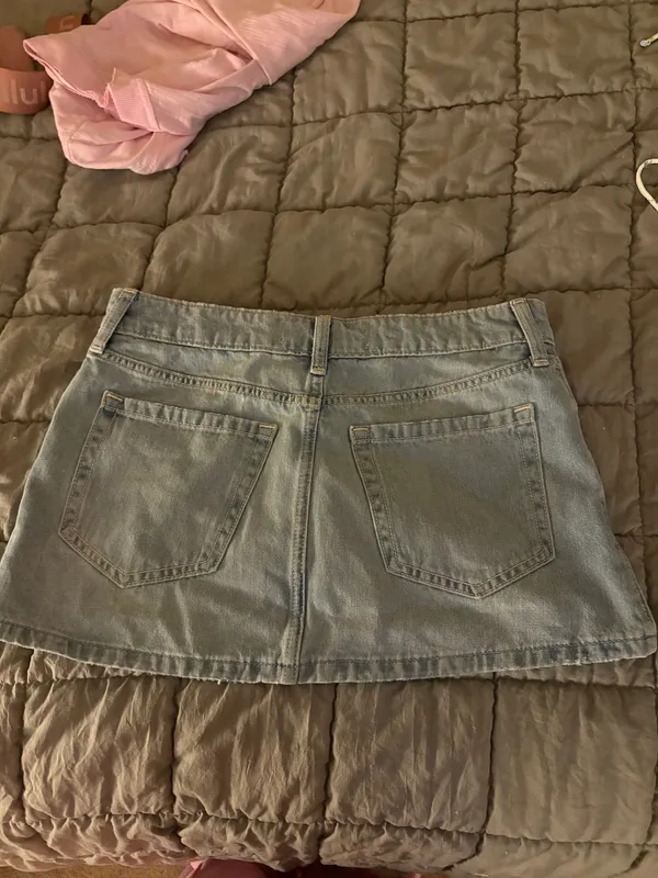 Hollister Skirt Denim - Image 4